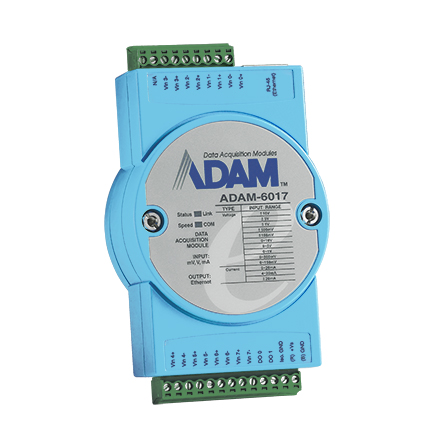 8AI/2DO IoT Modbus/SNMP/MQTT Ethernet Remote I/O